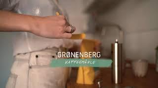 Groenenberg Hand-Kaffeemühle | Manuelle Kaffeemühle mit Keramikmahlwerk optimalem Mahl-Ergebnis