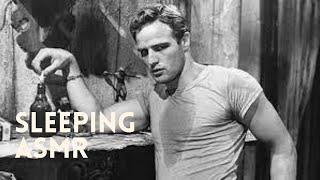 Sleeping next to Marlon Brando in 1952 | ASMR, Sleeping Aid, City Streets, Rain