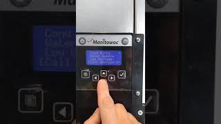 Manitowoc Ice Machine - How to Clear Errors