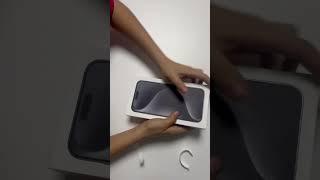 iPhone 15 Promax unboxing