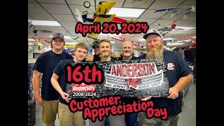 Anderson RC 16th anniversary customer appreciation day