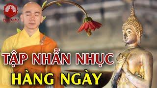 Tập Nhẫn Nhục Hàng Ngày... Thầy Thích Tâm Nguyên - Những câu nói hay | PGVN