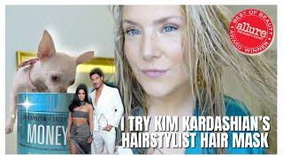 I TRY KIM KARDASHIAN'S HAIRSTYLIST'S HAIR MASK FOR DULL, DRY, FRIZZY DAMAGED HAIR AND THIS HAPPENED!