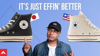 Why Converse is INSANELY Better in Japan