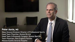 Meet Dr. Peter Asnis, Director of Professional Sports at Mass General Brigham