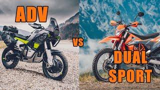 Adventure vs Dual Sport