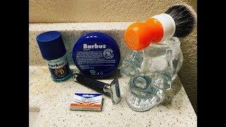 New Rain Razor from Global Shave Club. Barbus Soap & Aftershave & DSCosmetic Brush