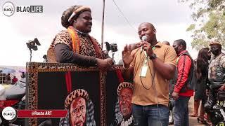 uRasta uGcine ekwazile ukudweba into ebonakalayo (Udwebe iSilo) Zulu King