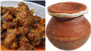 মাটির হাড়িতে প্রাচীন বাংলার বিফ দম ভুনা | Beef Bhuna Bangladeshi Recipe  | #beefrecipe #bhunagosht