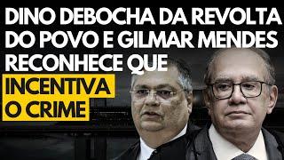 Ministro INCRIMINA A SI MESMO tentando atacar adversários + Dino faz piada de mau gosto