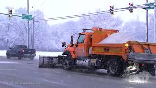 01-25-2023 Macomb, IL - Winter Storm - Snow Plows - Morning Commute - Photogenic Snowfall