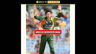 Pakistan Vs India & Junaid Khan's Magic Spell | #Shorts | #cricket | Cricket Shorts