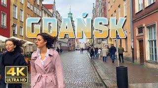 Gdansk Poland 4K Walking Tour - Charming Coastal City With An Interesting Past!