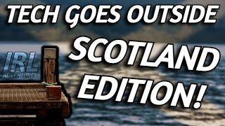 EXPLORING LUSS & LOCH LOMOND! | Tech Goes Outside: Scotland Edition