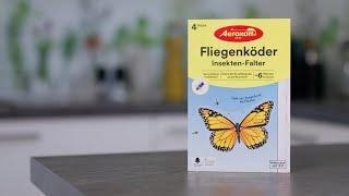 Aeroxon Fliegenköder Insekten-Falter  – effektiver Schutz vor Fliegen im Haus