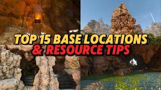 The Center Best Base Locations & Resource Location Guide, Ark Survival Ascended