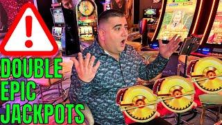 TWO JAW-DROPPING JACKPOTS On Huff N Even More Puff Slot