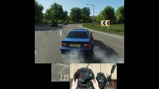 BMW M3 e36 Roundabout Drift (Forza Horizon 4) Logitech G29