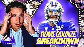 NFL QB Reacts To Rome Odunze's Tape