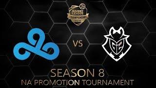 Cloud9 vs G2 Esports | RLCS Season 8 | Promotion Tournament