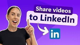 How to share videos to LinkedIn with Clipchamp