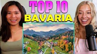 American Girls React To Top 10 Places To Visit In Bavaria, Germany - 4K Travel Guide