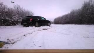 Chrysler 300C little snow fun