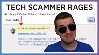 Scammer Rages When Windows Finds No Viruses