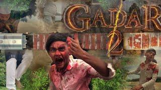 Gadar 2 short film : ￼ Independence Day special #gadar2 #indipendenceday #shortsvideo #action #1m