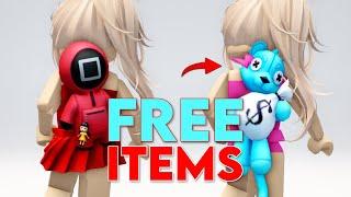 ROBLOX FREE ITEMS! SQUID GAME, MRBEAST & MORE! 