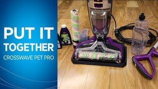 How to Assemble and Use Your CrossWave® Pet Pro