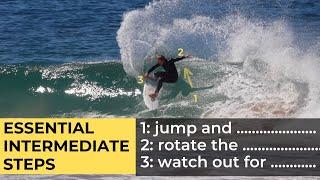 The MOST important intermediate surfing manoeuvre | detailed surf lesson