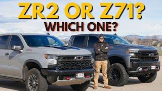 ZR2 3.0 Duramax VS Z71 Trail Boss 6.2: Which is better?