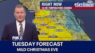 Tampa weather | Mild Christmas Eve