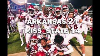 HawgSports LIVE: Arkansas 21, Mississippi State 14