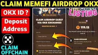 Claim Offchain Memefi | Memefi Offchain Withdrawal | Claim Airdrop Early via OKX Exchange