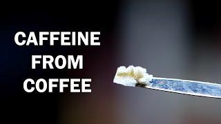 Extracting caffeine from coffee