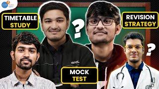 Study Like Toppers | AIIMS के Toppers बतायेंगे NEET Strategy 2024 @JoshTalksNEET1