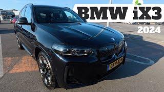 BMW iX3 2024 (G08) M Sport – The Electric X3! Full Review, Walkaround & POV Drive (Day & Night)