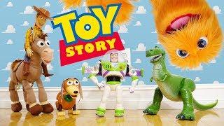 Toy Story in Real Life!  Disney Toys Playset  Toy Story 2 3 4 Ending  Live Action Toy Story