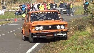 Polski Fiat 125p & crazy driver