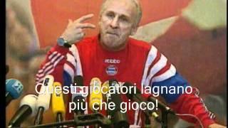 Trapattoni - conferenza stampa Bayern - Strunz con sottotitoli in italiano.