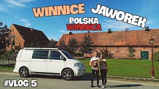 #Vlog 5  Polska  Winnica Jaworek Dolny Śląsk weekend we dwoje zwiedzanie Degustacja Wino VANLIFE