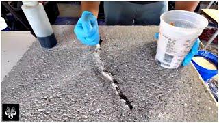 How To Repair Cracks In Concrete Like The Professionals