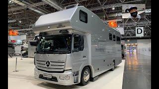 Vario Mobil Alkoven 900 Albatros  luxury RV Motorhome Camper Mercedes walkaround and interior k0110