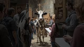 #cow #chonkycow #aicow #animals #cute #youtubeshorts #viralvideo #aiart #shorts #aicat