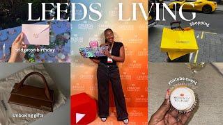 LEEDS LIVING + PAID A PENALTY FOR MISSING MY TRAIN TO LONDON+ YOUTUBE EVENT+jacquemus bag+bridgeton