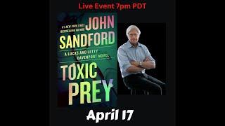 John Sandford discusses Toxic Prey