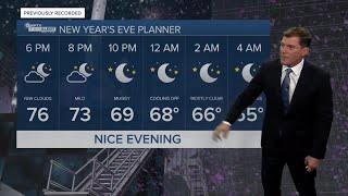 WPTV First Alert Weather Forecast for Morning of Tuesday, Dec. 31, 2024