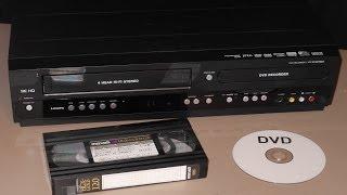 VHS transfer to DVD using combo recorder